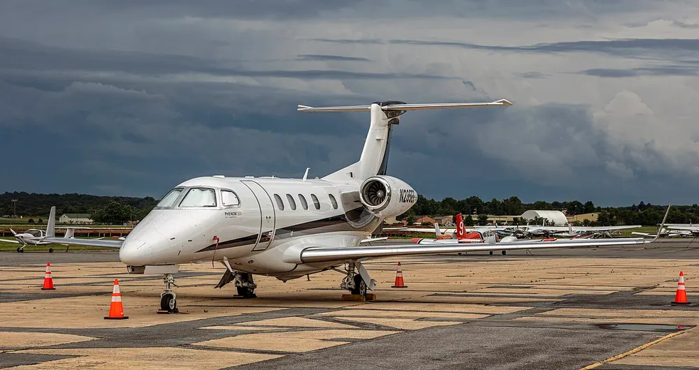 Phenom 300 aircraft exterior